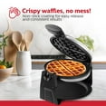 thumbnail image 2 of Holstein Housewares Rotary Belgian Waffle Maker, Stainless Steel Electric Belgian Waffle Makers, 2 of 9