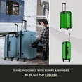 thumbnail image 2 of Juego de 2 piezas Luggage Kenneth Cole REACTION Out of Bounds, color verde, 2 of 6