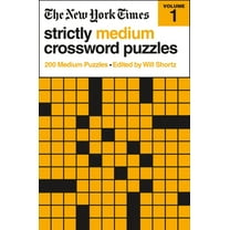 The New York Times Strictly Medium Crossword Puzzles Volume 1: 200 Medium Puzzles, (Paperback)