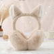 thumbnail image 3 of Orejeras plegables cálidas y frías de invierno para mujer, lindas orejeras de peluche de elfo, calentadores de orejas para estudiantes, 3 of 5