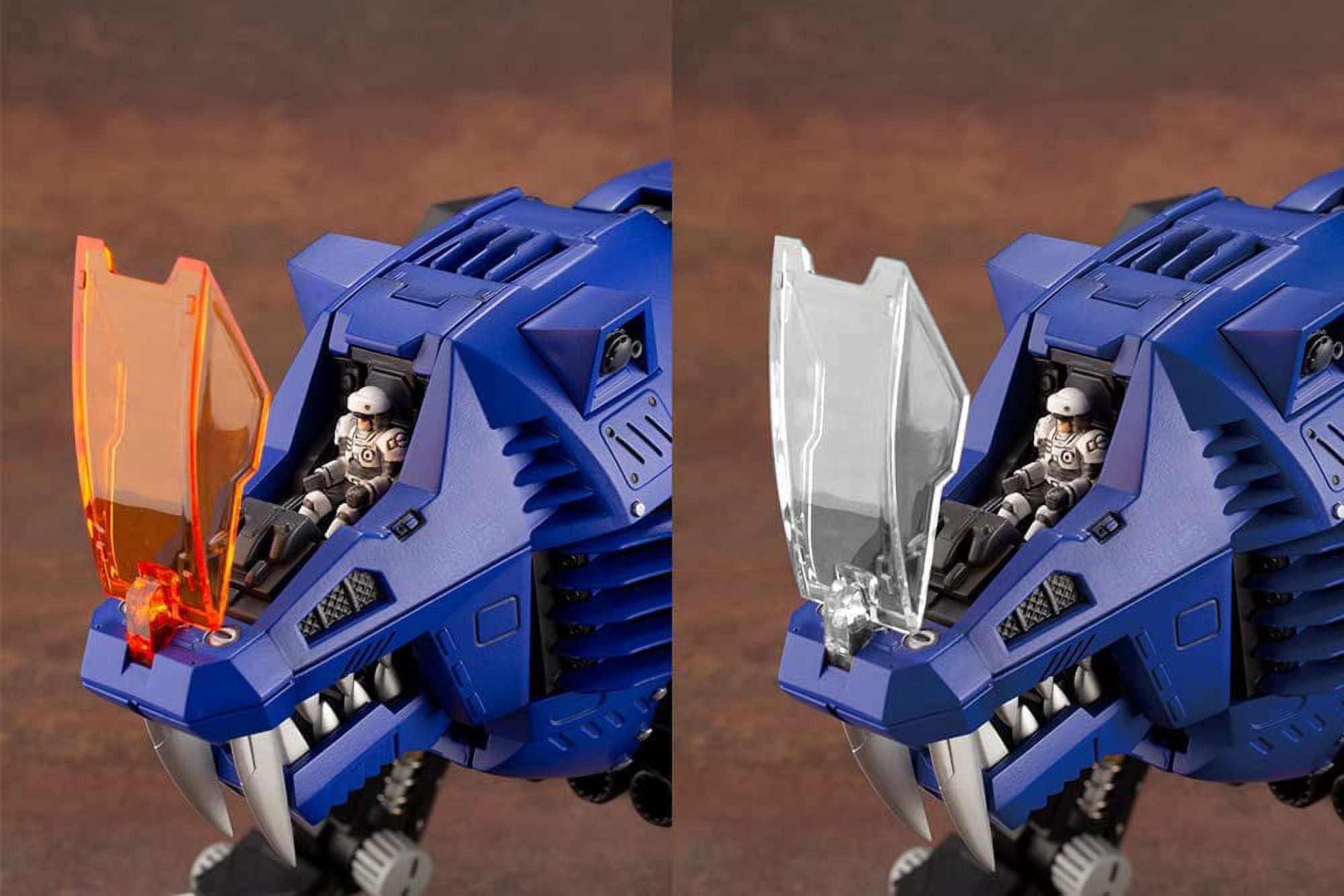 Kotobukiya Zoids RZ-007 Shield Liger Plastic Model Kit, Multicolor