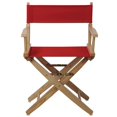 thumbnail image 5 of American Trails Extra-Wide Premium 18"" Director's Chair Natural Frame with Red Canvas, 5 of 5