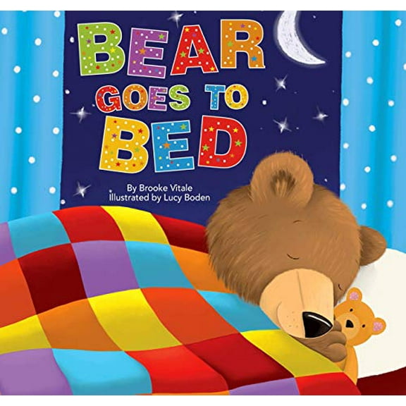 Pre-Owned Bear Goes to Bed - Children's Padded Board Book - Bedtime Stories Paperback
