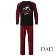 thumbnail image 4 of HAiming Family Pajamas Matching Sets Christmas Printed Long Sleeved Crewneck Tops Pants 2 Piece Pjs Holiday Sleepwear, 4 of 5