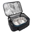 thumbnail image 4 of Portable Mini Car Microwave 12v Electric Oven Fast Heating Picnic Box For Travel Camping Food Cooking Black-hy, 4 of 5