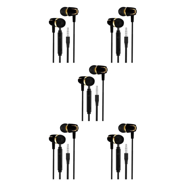 Sidaley Auricular para juegos con cable para teléfono móvil con micrófono para acampar y viajar en la oreja auriculares suaves para auriculares de Type2 NO2