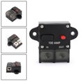 thumbnail image 2 of 100A - 300A Amp Manual Reset Inline Circuit Breaker Terminal Block Marine Auto, 2 of 9