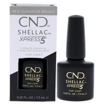 CND Shellac Xpress 5 Top Coat Nail Polish 0.25 oz