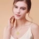 thumbnail image 4 of Birthstone Collar Colgante para Mujeres Regalos Corazón Collar Patrón Joyería Collares Colgantes, 4 of 4