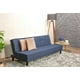 thumbnail image 1 of Sofa Cama M & E MUEBLES TOMM 3 posiciones individual azul denim, 1 of 5