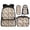 Pink Cherry Blossom Capybara, variant on Pzuqiu Orange Capybara Backpack for Teen Boys 4-Piece School Bag Set with Lunch Bag and Water Bottle Holder and Pencil Case 12-16 Kids Large Schoolbag Laptop Backpacks for Middle School