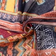 thumbnail image 3 of Bufanda bohemia para mujer Bufanda con estampado floral claro Chal con flecos de moda otoño/invierno, 3 of 5