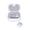 White, variant on JX80 Wireless Clip-On Earphones, ZzCityTK Bluetooth 5.3 Noise Reduction Headphones with HD Mic, Ergonomic for Sports Gym Running Long Battery Life, White