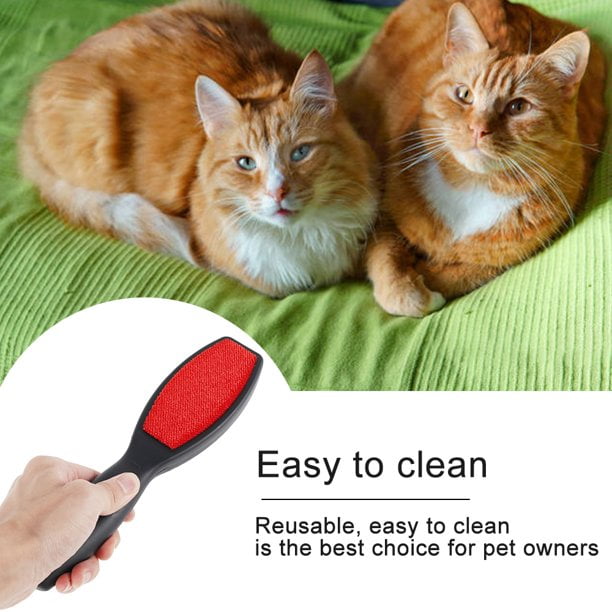 1/2Pcs Portable Lint Remover Pet Hair Remover Carpet Rake Carpet Fuzz  Scraper for Pet Hair Remover Clothes Cleaner Tool