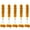Orange, variant on Trianu 5Pcs Day of The Dead Decoration Marigold Flower Garland Artificial Marigold Flower for Thanksgiving Halloween Diwali Mexican Party, Orange