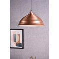 thumbnail image 2 of Classically Modern Ceiling Decorative Aluminum Circa 1 Light Honey Gold Pendant, 2 of 8