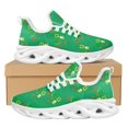 thumbnail image 1 of Zapatillas de baloncesto transpirables con estampado de bandera irlandesa, zapatillas ligeras y cómodas, zapatos planos informales con diseño de elementos de San Patricio, 1 of 6