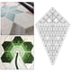 thumbnail image 2 of 2x Transparent Creative Quilting Template Ruler Measurement DIY Sewing Tools Precision Patchwork for Tailor Sunnimix reglas de acolchado, 2 of 8