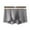 Grey, variant on Men's Classic Stretchy Trunks with Comfortable Waistband Black L