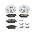 thumbnail image 3 of PowerStop Rear Z23 Evolution Sport Carbon-Fiber Ceramic Brake Pad and Drilled & Slotted Rotor Kit Fits: CADILLAC Select Models K4568, 3 of 10