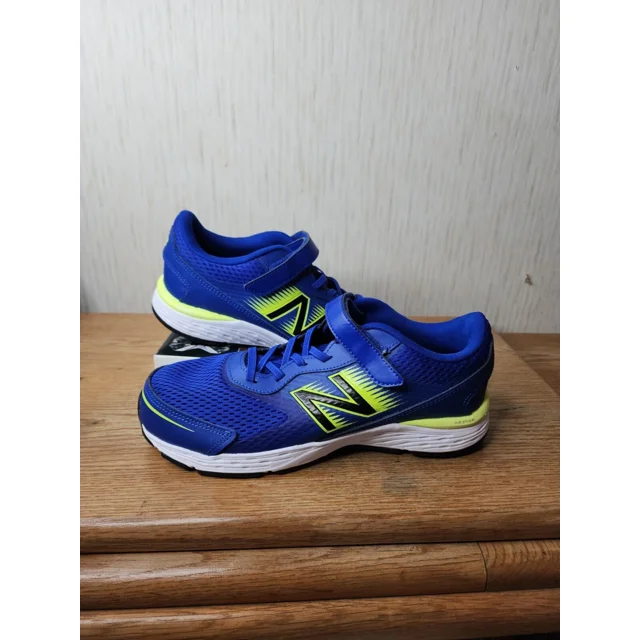 New Balance Mens 680 V6 YA680LM6 Blue Running Shoes Sneakers Size 7 W