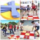 thumbnail image 3 of 1 Set Giant Tic Tac Toe Game with Mat Yard Size Indoor and Outdoor Family Games, 3 of 4