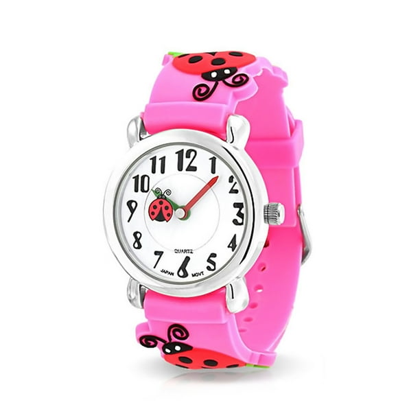Pink shop waterproof watch