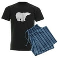 thumbnail image 6 of CafePress - Polar Bear Silhouette Pajamas - Men's Dark Loose Fit Cotton Pajama Set, 6 of 7