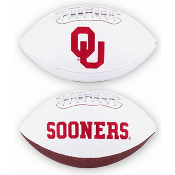 Oklahoma Sooners Full Size Embroidered Football