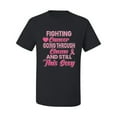 thumbnail image 2 of Wild Bobby, Fighting Cancer And Still Sexy, Breast Cancer Awareness, Men Graphic Tee, Black, Small, 2 of 5