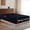 Black, variant on Elegant Comfort Extra Deep Pocket Single Fitted Sheet 18-24 Inch Deep, Wrinkle-Free, Soft, Smart Pocket, Fits High Mattresses, California King, White