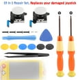 thumbnail image 1 of Ensemble de Réparation 19 en 1 avec Capteur Analogique 3d + Outil pour Joystick Switch Lite, 1 of 9