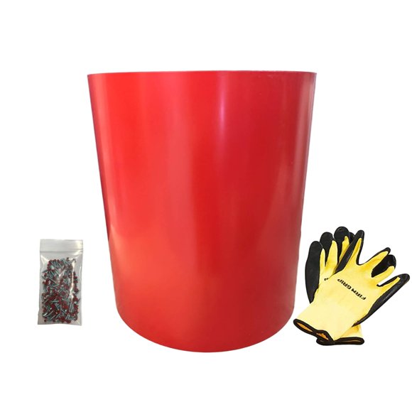 EAGLE 1: Heavy Duty 22 Gauge Aluminum Flashing Rolls - 15 Inches Wide General Use, Roofing Flashing, DIY or Contractors (Multiple Sizes in Listing) (20 FT, Regal Red)