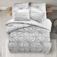 thumbnail image 2 of Grace Living Everardo 5pc King/California King Comforter Set, Grey, 2 of 7