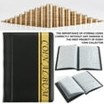 thumbnail image 7 of Fznkrag 120 Pockets Coin Storage Album Coin Collection Holders Book for Collectors Gifts Supplies Black, 7 of 7