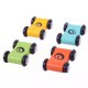 thumbnail image 1 of ZHAOCHENG Pista de carreras de madera con rampa para coches - Juego de coches para niños pequeños - Paquete de 4 coches de repuesto, 1 of 2