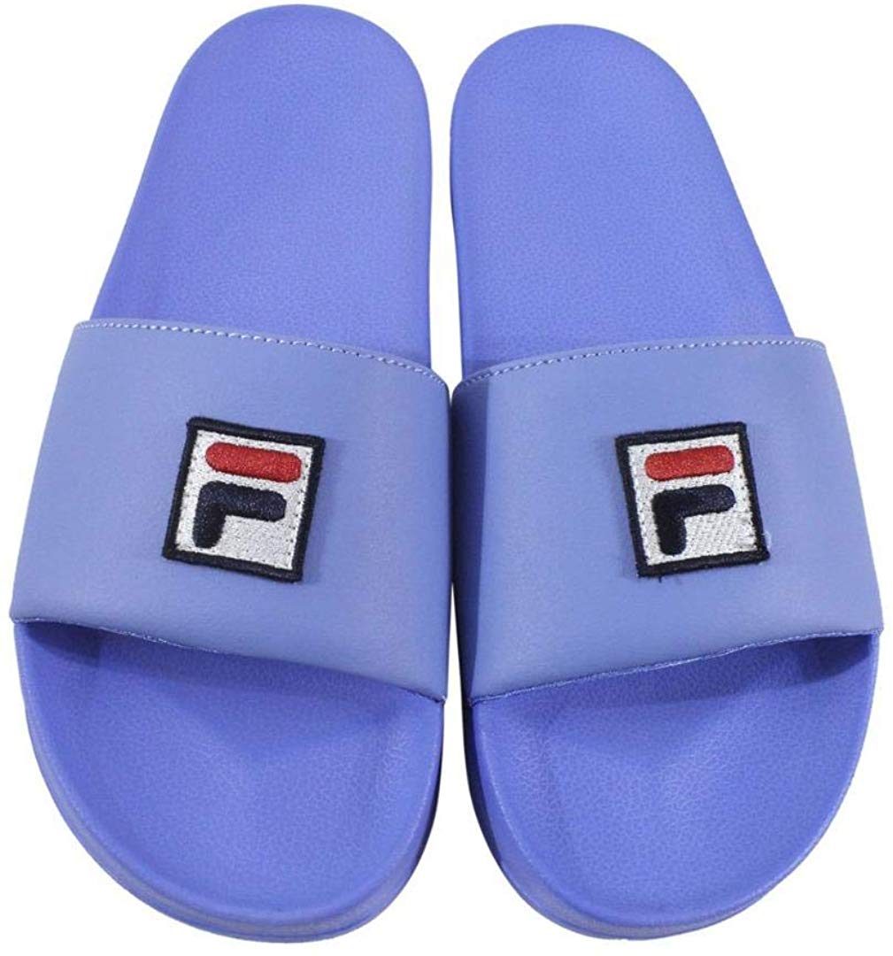 fila sandals blue