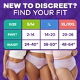 thumbnail image 4 of Pañales para adultos Always Discreet MaxiProtect para mujer, talla S/M, 16 unidades, 4 of 9