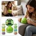 thumbnail image 2 of Dumpling Stress Ball Slow Rising Squishy Soft Squeeze Decompression Dough Fidget Toy with Steamer, Random Color, 2 of 6