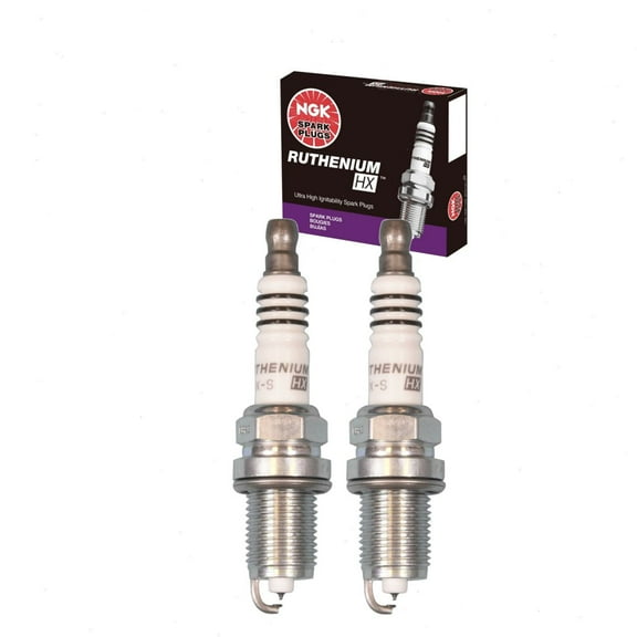 2 pc NGK 95159 Ruthenium HX Spark Plugs for Ignition Wire Secondary