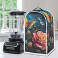 thumbnail image 2 of Rose Blender Dust Cover Coffee Maker Juice Appliance Cover Blender Covers Kitchen Mixer Attachments Foldable Dust Cover Blender Cover for Home Kitchen, 2 of 6