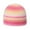 Pink, variant on Winter Knitted Hat Striped Curled Edgeless Outdoor Warmth Thick Acrylic Unisex Cap