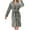 Dark Gray, variant on Womens Robe, Hugcore Women's Hooded Fleece Towelling Dressing Gown Women's Bathrobe Lightweight Sauna Gown House Coat Long Bathrobe Plush Plush Robes for Women Pink S