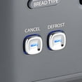 thumbnail image 5 of Toastmaster 2-Slice Multi-Function Toaster - Blue Gray with Lever and Dial Controls, Extra Wide Slots, High Rise Toast Lift and Gluten Free Setting, 900W, 5 of 9