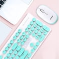 thumbnail image 3 of Youkk 2.4GHZ Wireless Mechanical Keyboard and Mouse Set Mouse and Keyboard Set for Office, 3 of 5