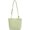 B-green, variant on Kukuzhu Hobo Bag Women's PU Leather Shoulder Crossbody Bag Bucket Purse Handbag Large Totes Pleated Top Handle Bag