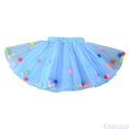 thumbnail image 2 of Fozruso Tutu Skirt for Girls, Layered Tulle Ballet Princess Birthday Tutu Skirt Girls Dance Party Performance Carnival Skirts(Blue), 2 of 5