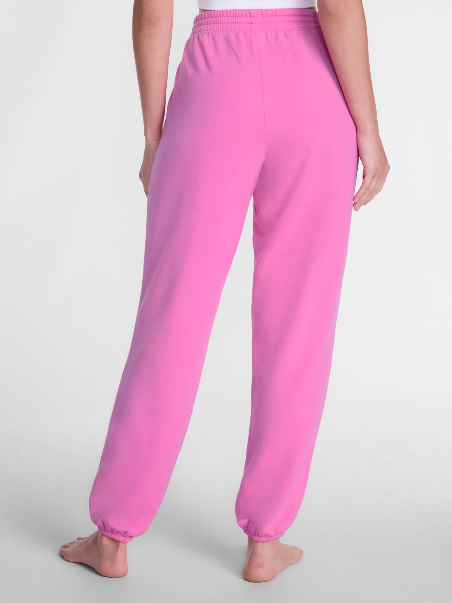 Joyspun Women's Fleece Sleep Pull On Jogger, Sizes XS to 3X