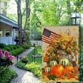 thumbnail image 4 of Heduofu Autumn Chair Fall Welcome Garden Flag Double Sided, House Yard Outdoor Decor, Seasonal Arrangement Home Outside lawn Farmhouse Decoration  White, 4 of 6