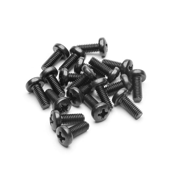 EKWB EK-Loop Phillips Head Screw Set M4x10mm, 20pcs, Black
